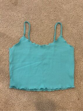 SHEIN Cropped Ribbed Tank